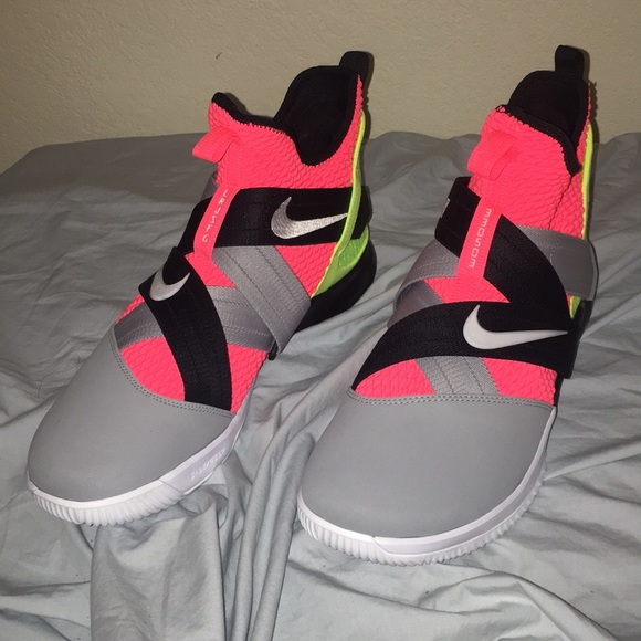 lebron soldier 12 hot lava